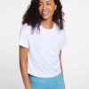 Women * | Prefential Price Tasc Allways Boxy Tee White