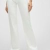 Women * | Prefential Price 7 For All Mankind Slim Illusion Dojo Tailorless Luxe White