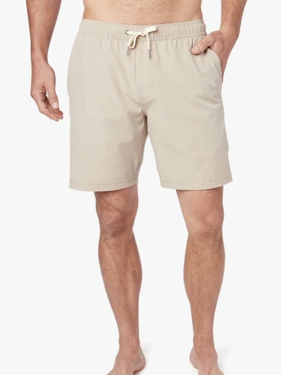 Men * | Half Off Fair Harbor The One Short Unlined Khaki