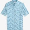 Men * | On Sale Southern Tide Nice To Sea You Sportshirt Rain Water