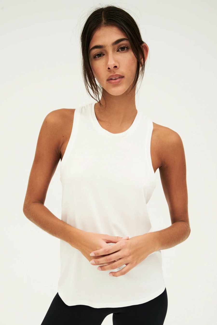 Women * | Clearance Splits 59 Toni Jersey Tank White Off White