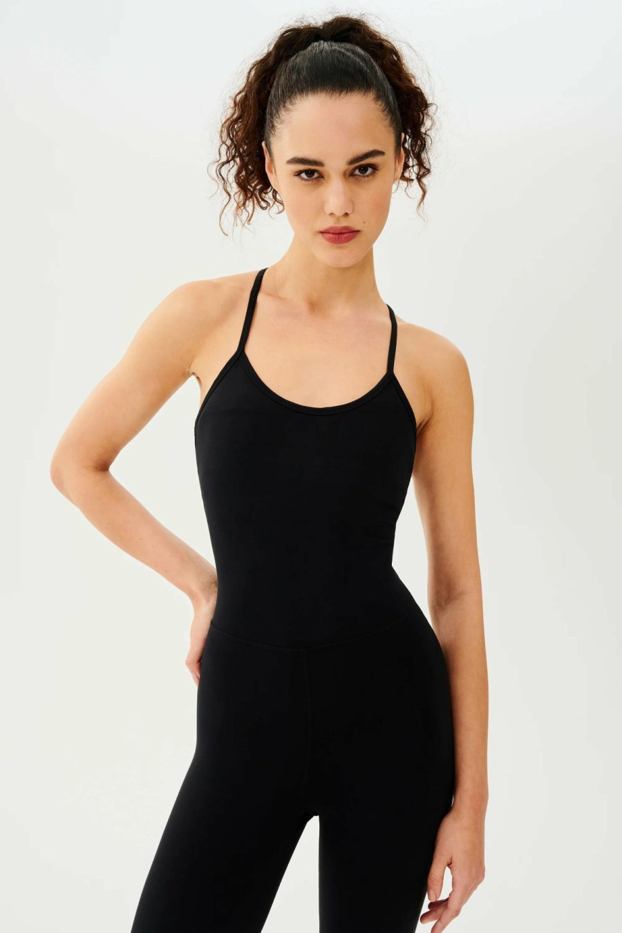 Women * | Half Off Splits 59 Airweight Jumpsuit Black