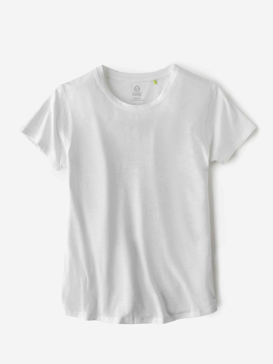 Women * | On Sale Tasc Nola Fitness T White