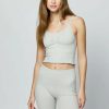 Women * | Discount Online Spiritual Gangster Hart Seamless Crop Tank Soft Mist