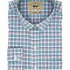 Men * | Discount Online Coastal Cotton Stretch Woven Long Sleeve Shirt Spring Plaid