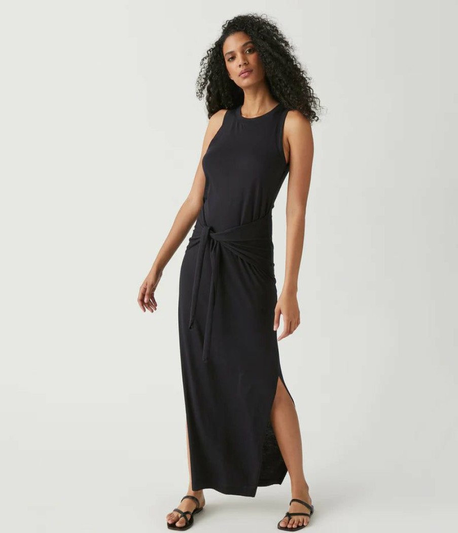 Women * | On Sale Michael Stars Solange Maxi Dress Black