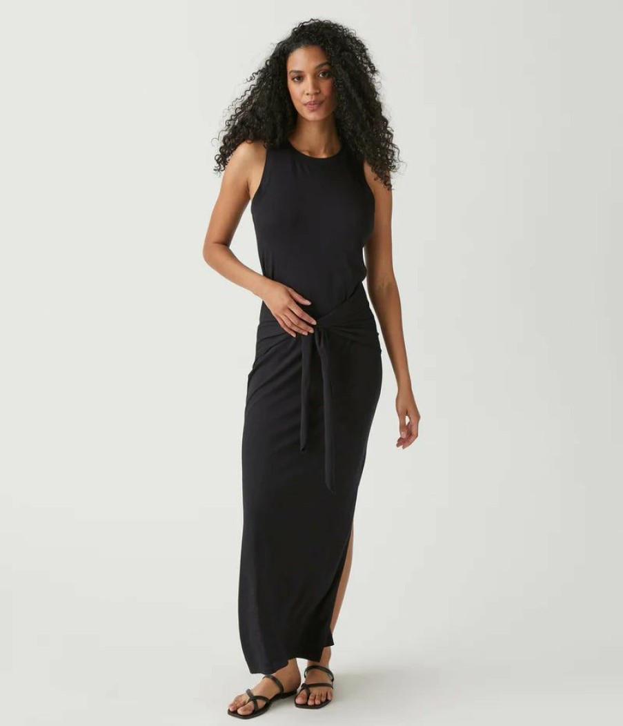 Women * | On Sale Michael Stars Solange Maxi Dress Black