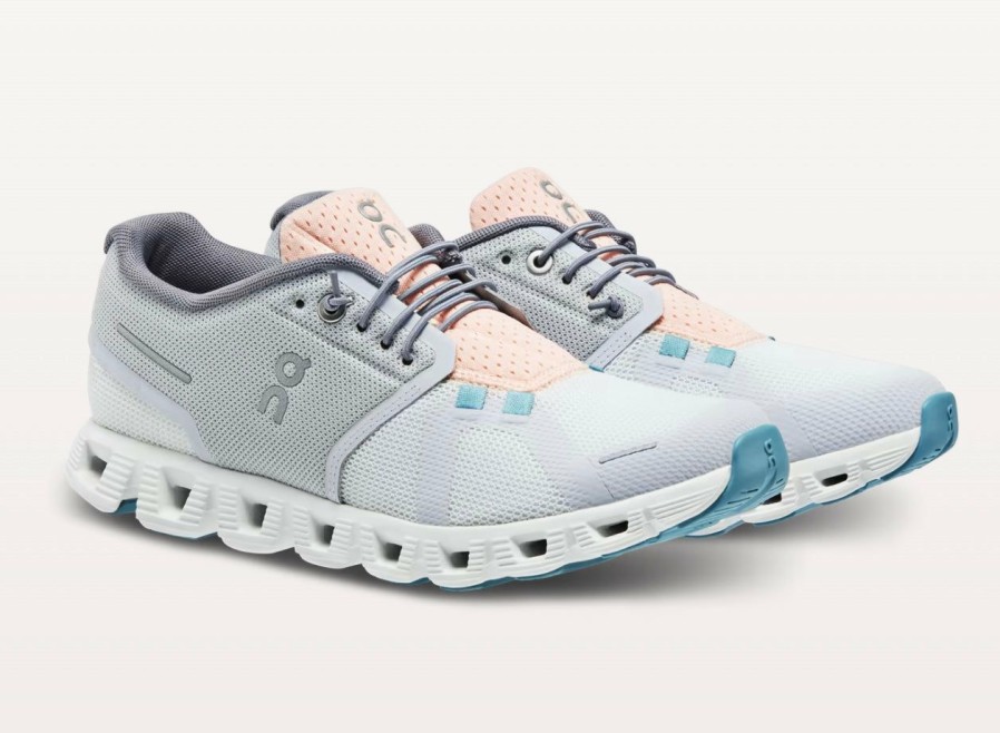 Women * | Special Offers On Running Women'S Cloud 5 Push Undyed White/Glacier