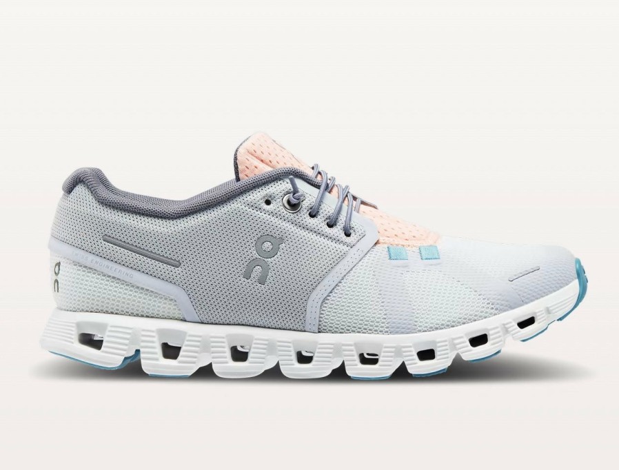 Women * | Special Offers On Running Women'S Cloud 5 Push Undyed White/Glacier