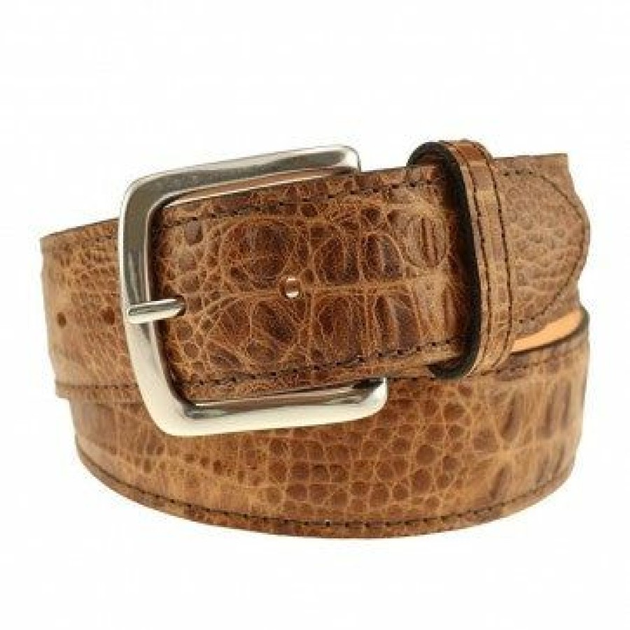 Men * | Sales Online T.B. Phelps Travis Hornback Croco Belt