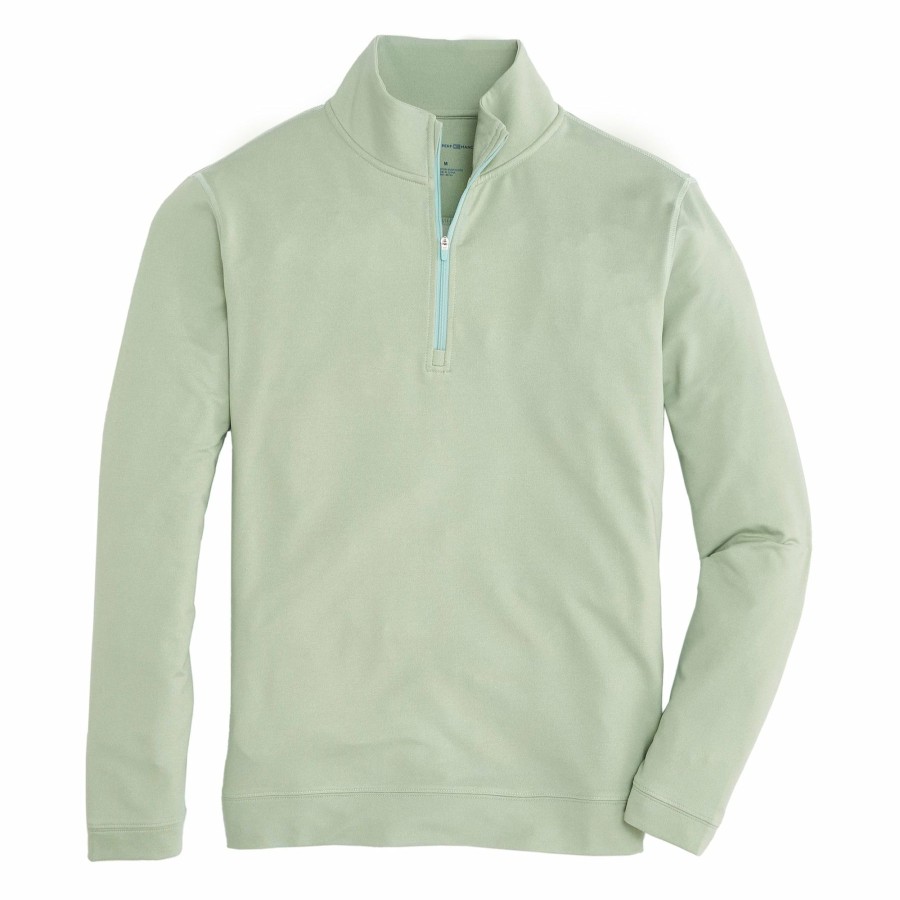 Men * | On Sale Onward Reserve Flow 1/4 Zip Pullover Frosty Green