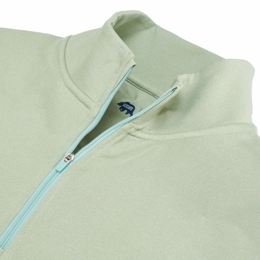 Men * | On Sale Onward Reserve Flow 1/4 Zip Pullover Frosty Green