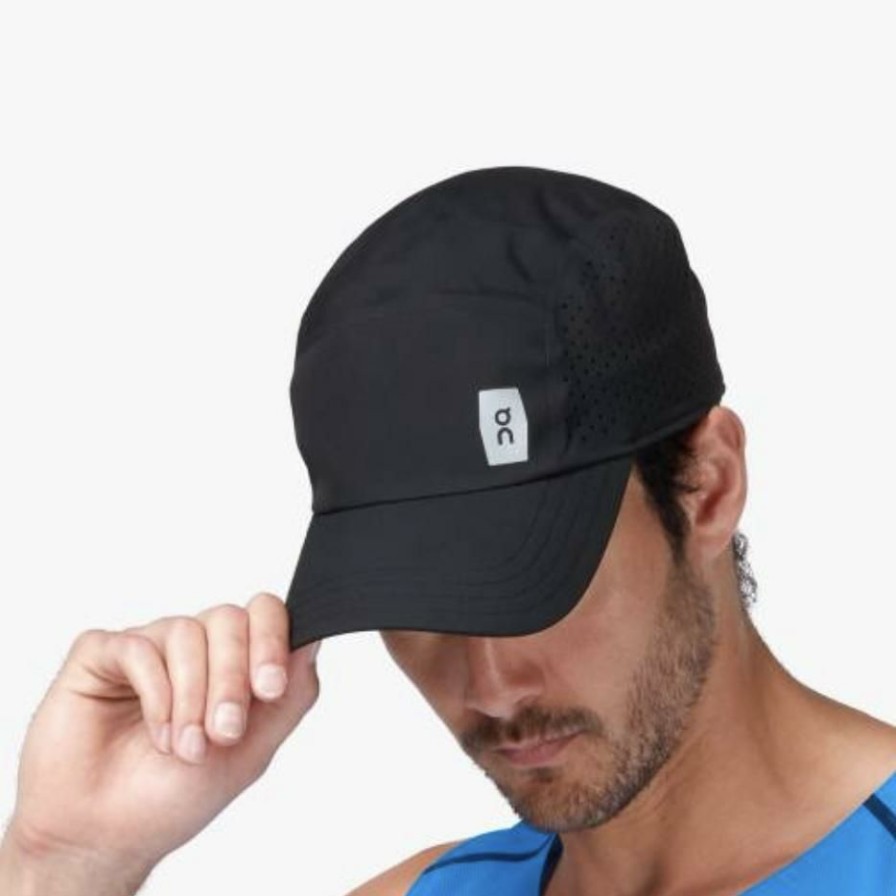 Men * | Clearance On Running Lightweight Cap Black