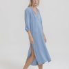 Women * | Special Offers Cali Dreaming Fez Dress Spring Blue