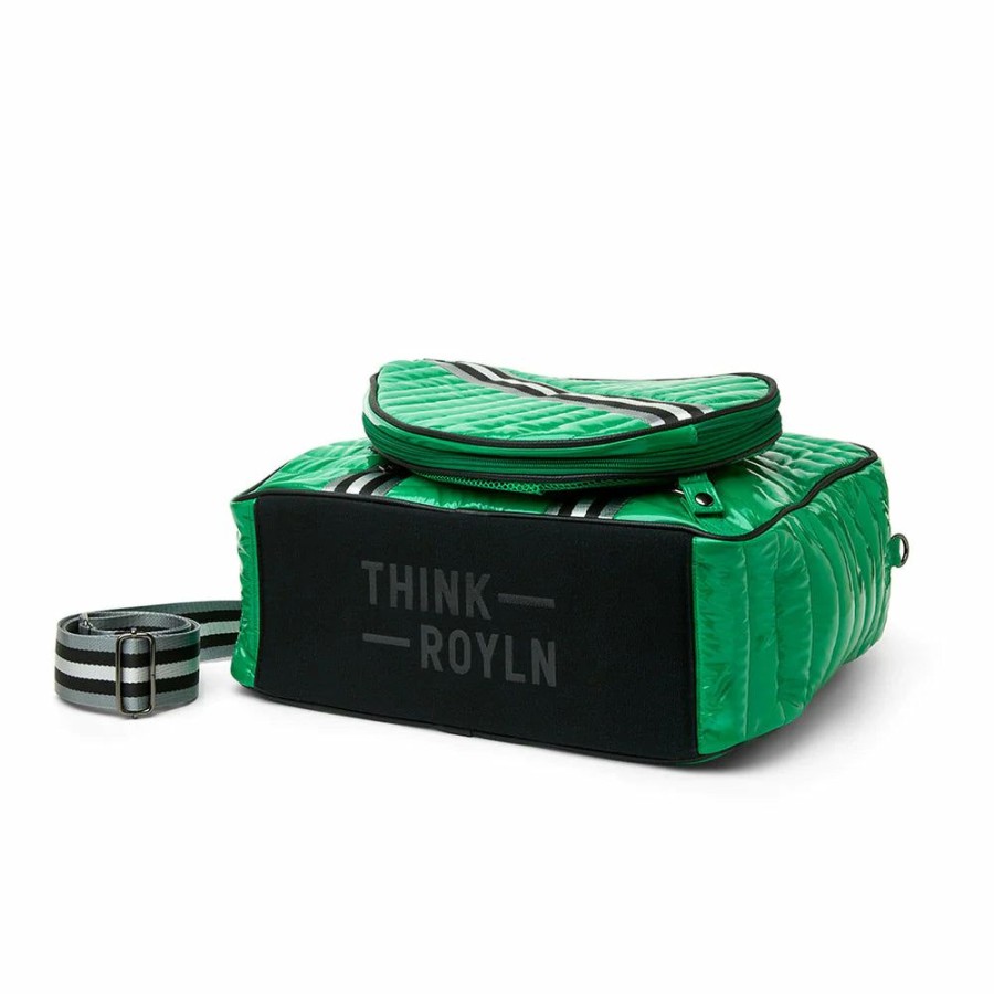 Accessories * | Sales Online Think Royln Champion Tennis Bag Club Green Patent