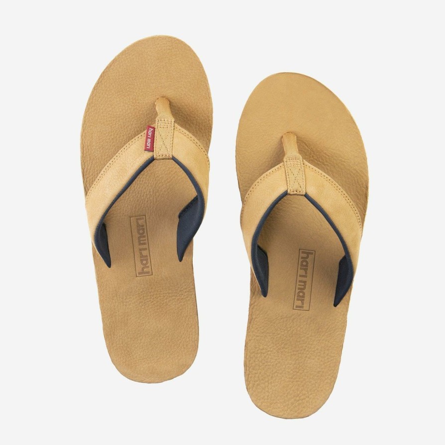 Men * | Sales Online Hari Mari Men'S Pier Flip Flop Tan