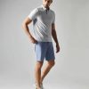 Men * | Half Off Rhone Apparel Commuter Polo Silver Stripe