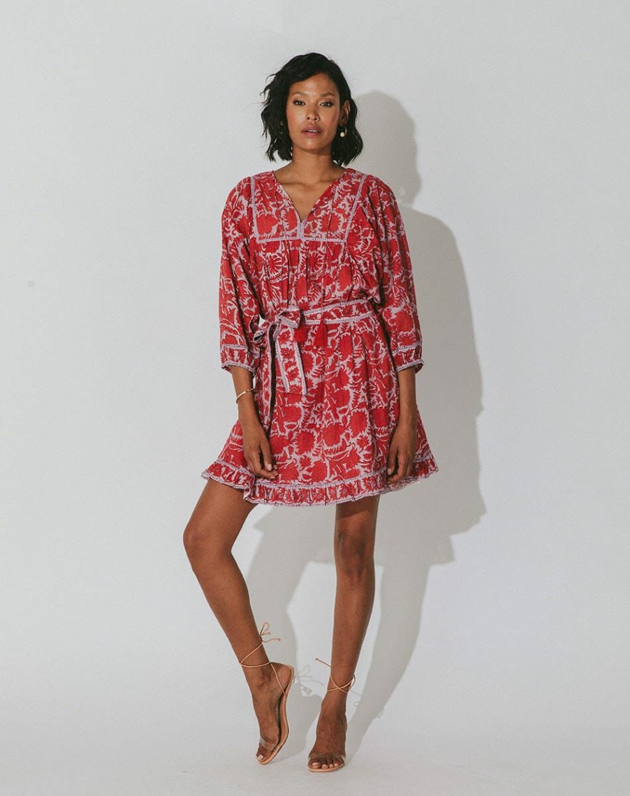 Women * | Prefential Price Cleobella Kaz Mini Dress Flora