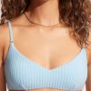 Women * | Limit Offer Seafolly Havana Bralette Powder Blue