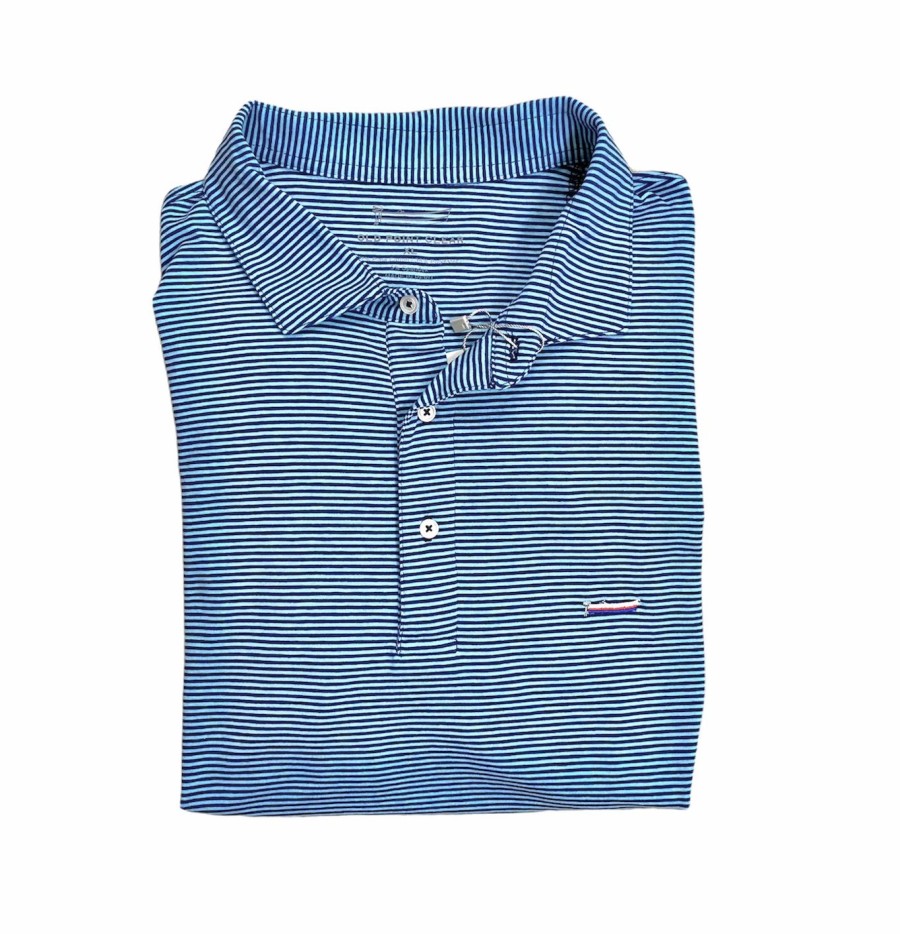 Men * | On Sale Old Point Clear Pima Cotton Polo