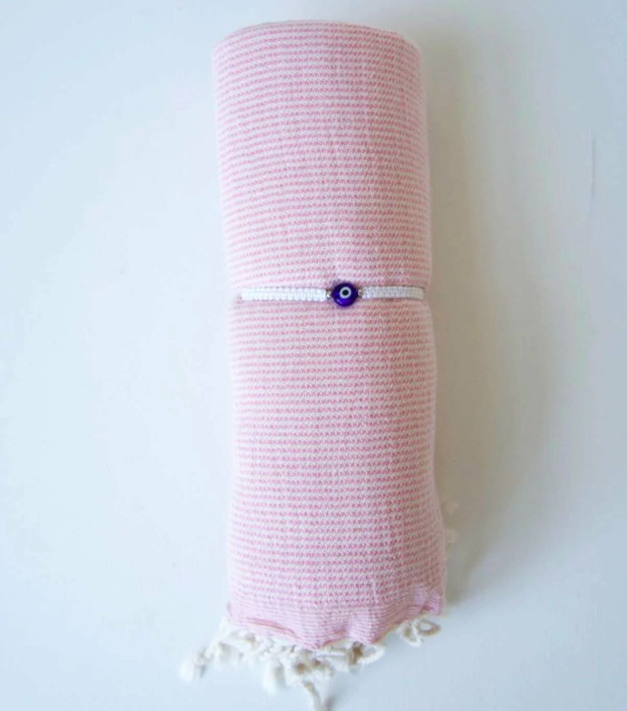 Accessories * | Half Off Turkish T Hammam Towel Baby Pink