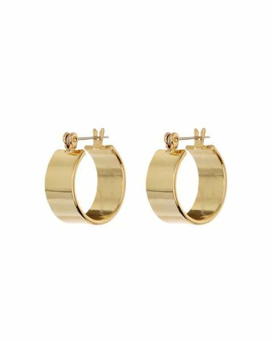 Accessories * | Prefential Price Luv Aj Positano Hoops Gold