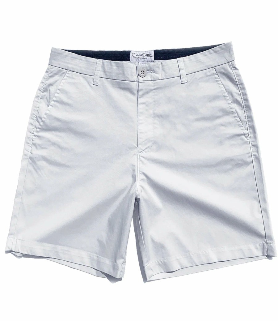 Men * | Half Off Coastal Cotton Performance Tour Short Stone