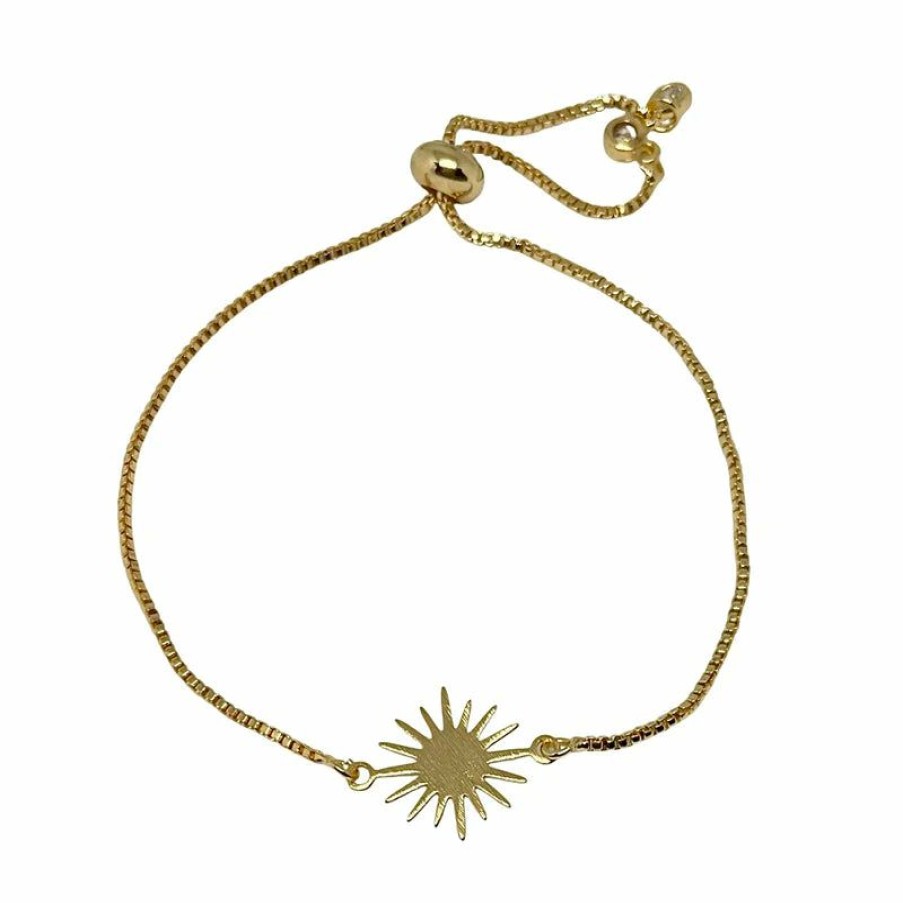 Accessories * | On Sale Maisy Gold Sun Slider