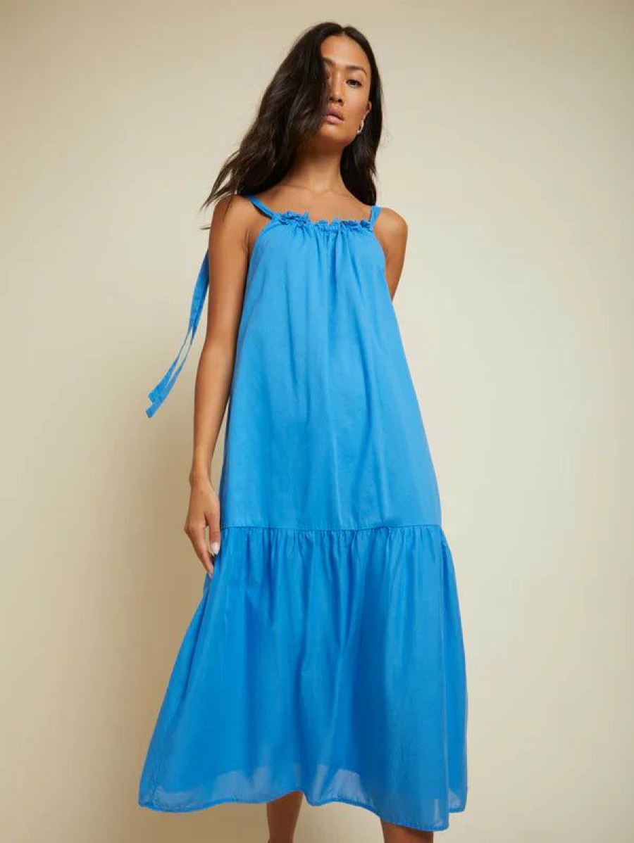 Women * | Limit Offer Nation Ltd. Sequoia Voluminous Sundress Lapis