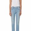 Women * | Half Off Agolde Willow Mid Rise Slim Crop Torch