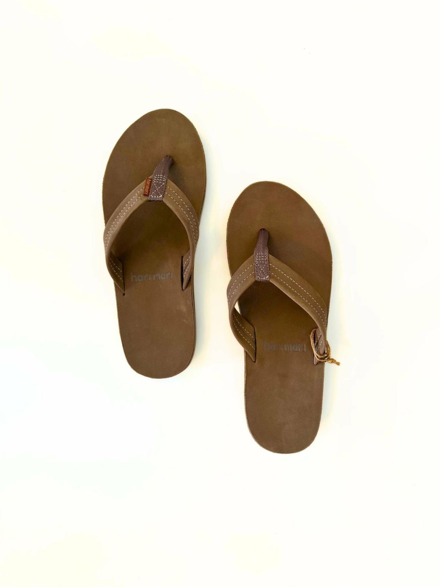 Men * | Sales Online Hari Mari Men'S Fields Flip Flop Stone